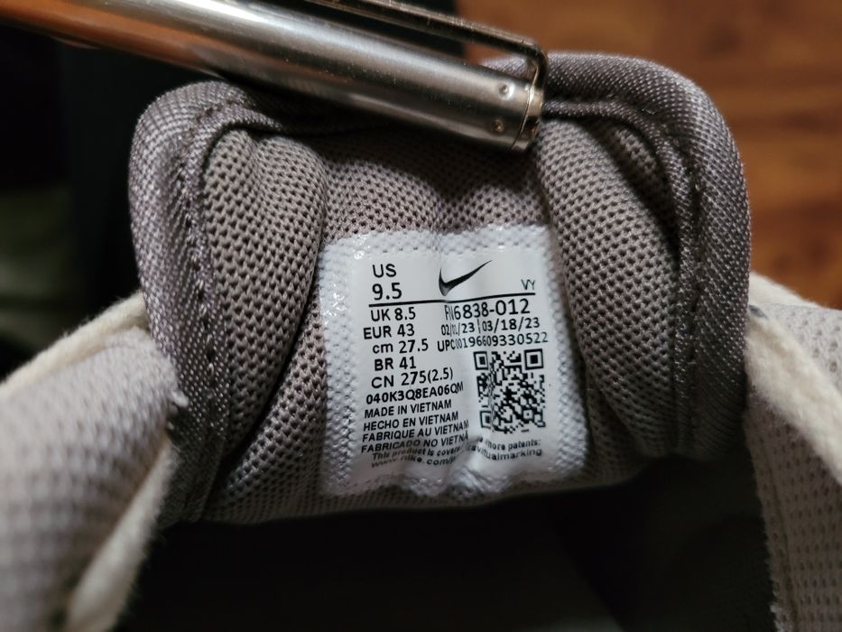 Кроссовки NIKE Air Pegasus '89 Premium Light Iron Original