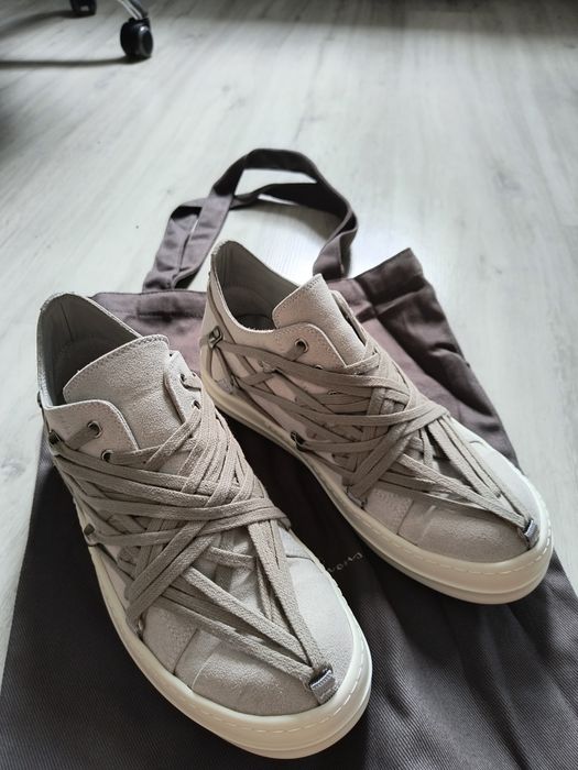 Rick Owens Ramones low megalaces 42