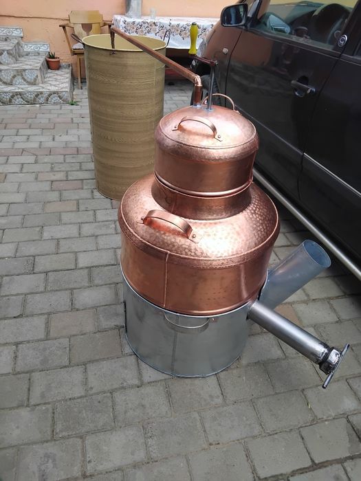 Cazane de țuică din inox sau cupru