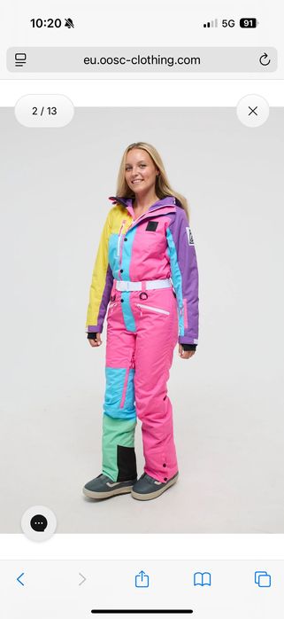 Дамски ски екип OOSC