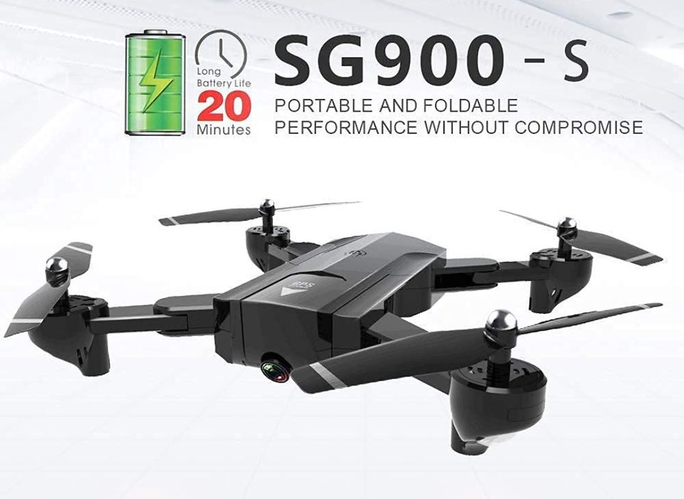 Preț redus!Dronă GPS SG900S cu multe piese de schimb,totul nou!