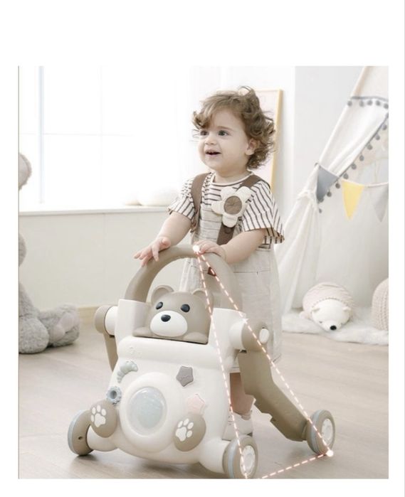 Детская каталка 4в1