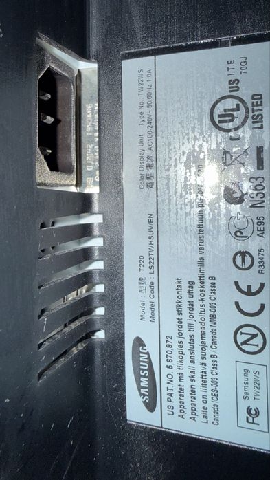 Samsung SyncMaster T220