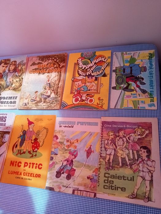 Cărți cu povesti,povestiri pentru copii vechi din perioada comunista