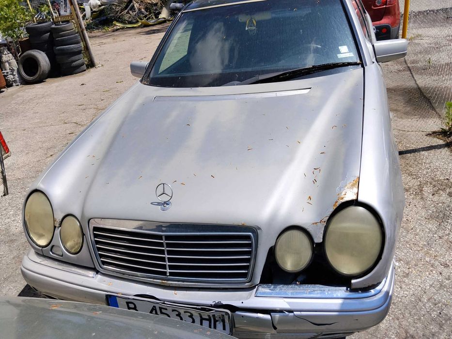 Mercedes E230 газ бензин