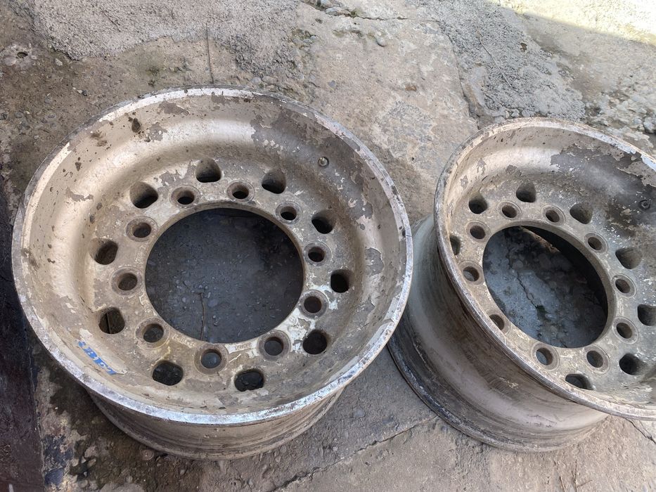 Алюминевые Диски R22.5 на прицеп! 2шт!