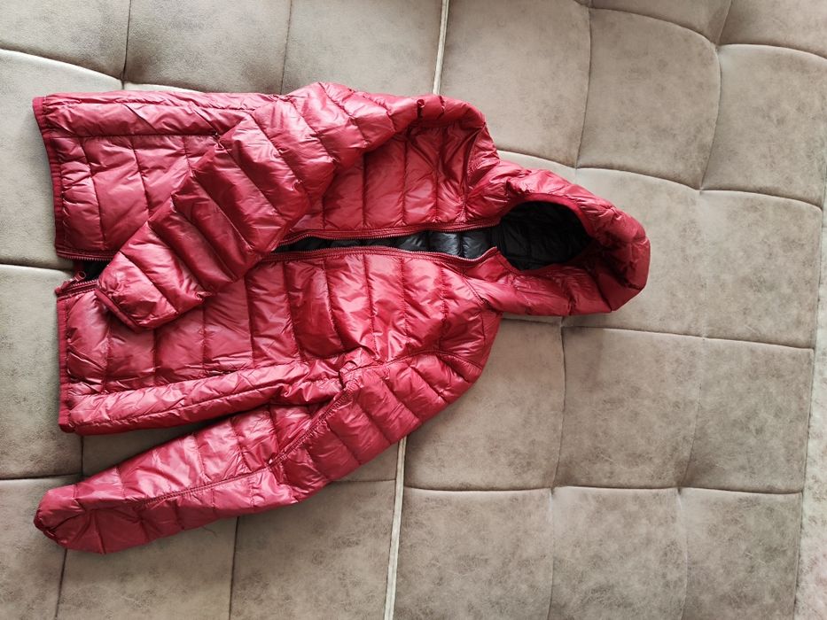 Куртка пуховик двухсторонний