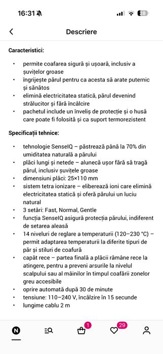 Placa de par Philips, series 8000 IQSenses