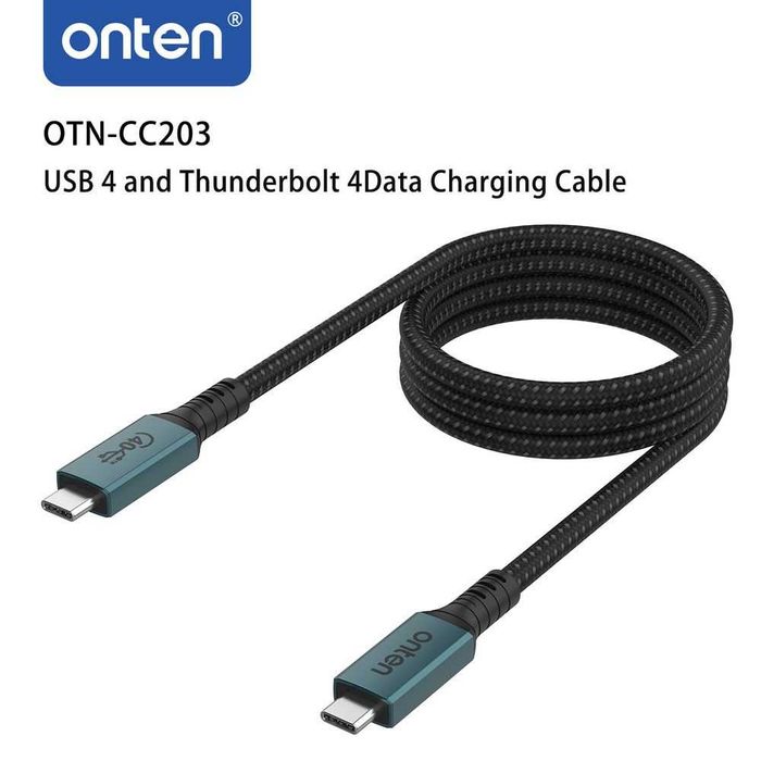 кабель USB4 40 Гбит/с Onten OTN-CC 203 2M