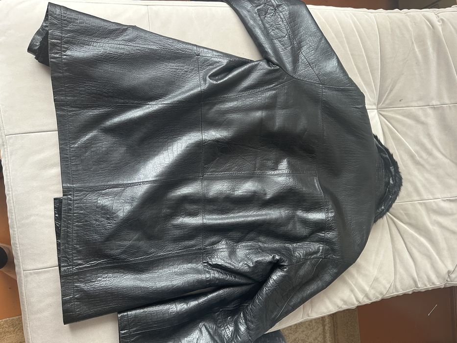 Кожаная дубленка в идеале