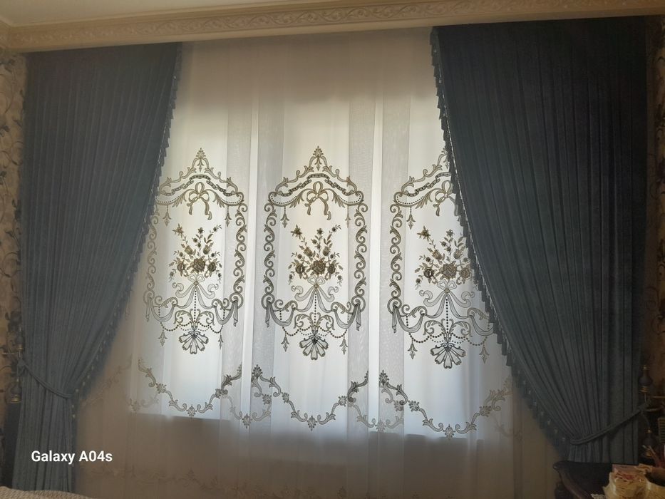 Zamonaviy elita uslubida pardalar tikaman.