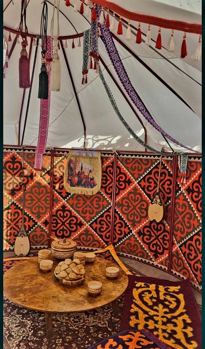 Жартылай Қазақ үй полу юрта