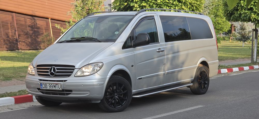 Mercedes Vito Lung Mixt Dubla Cabina 5-6 locuri