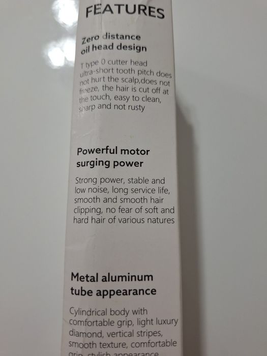 Aparat de tuns parul și barba NOU