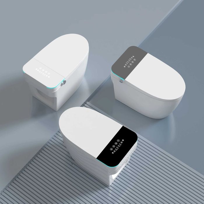 Мултифункционална смарт тоалетна с биде, подгрев, сушене, масаж