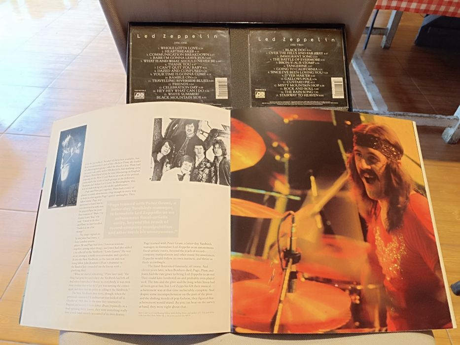 Led Zeppelin, Box 4 Cd-uri si carte