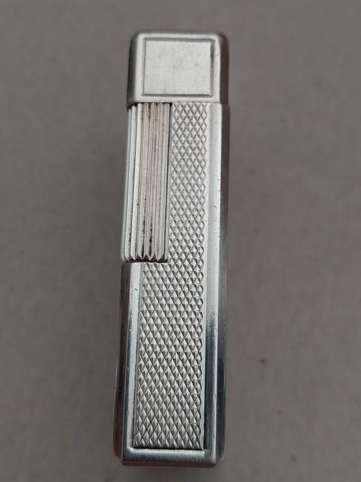 Сребърна  запалка Дюпонд(S.T.Dupont lighter)1963 оригинална кутия