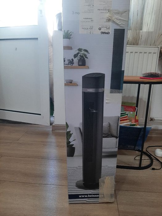 Ventilator turn Heiner 45W, negru