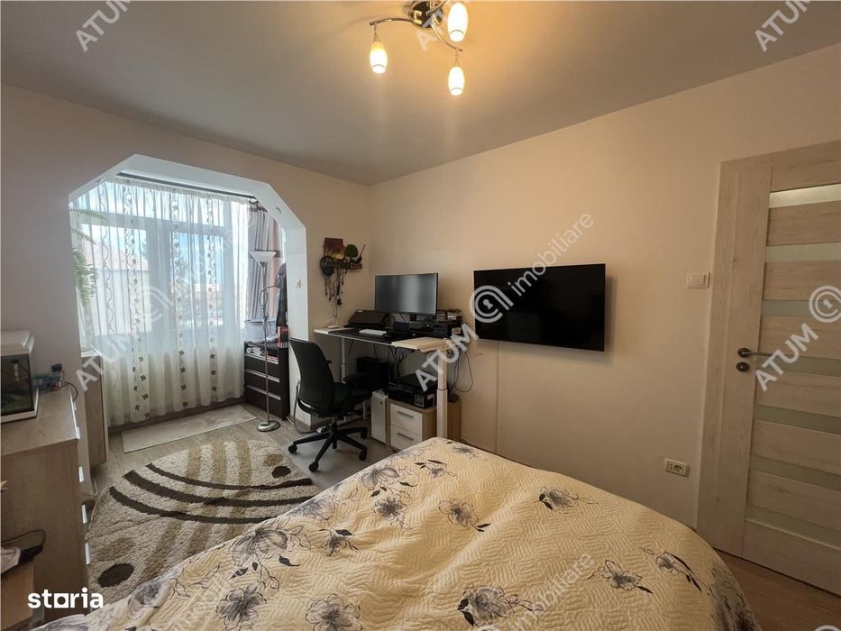 Apartament renovat cu 3 camere in zona Rahovei din Sibiu — fotografia 3