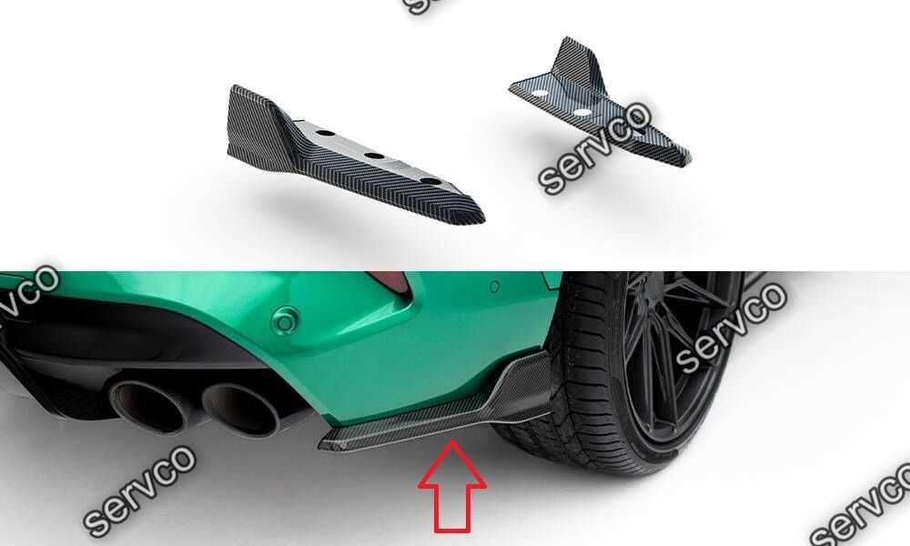 Prelungire bara spate Bmw X5 M F95 Facelift 2023- v4 - Maxton Carbon