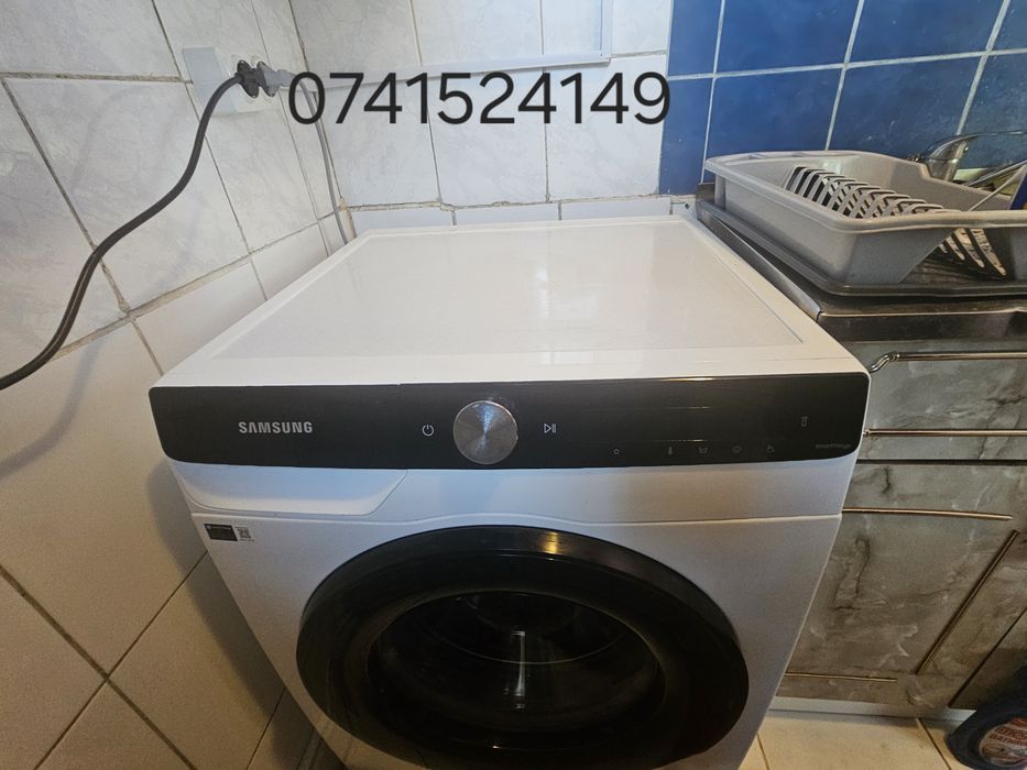 Mașină de spălat Inteligentă Samsung Eco Bubble 8kg (Clasa A) – Ca Nouă / Performanță de Top!