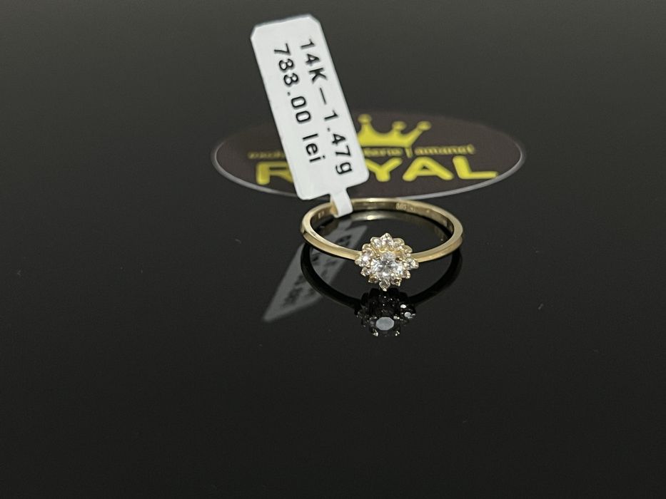 Bijuteria Royal CB : Inel dama aur 14k 1,47 grame
