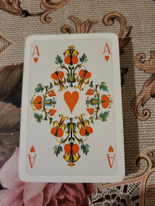 Карти за игра оригинално ГДР колекционерско тесте карти Rokoko9 от10