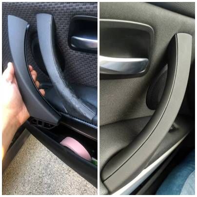 Maner interior complet dreapta E90 E91 E92 Crem/Bej/Negru