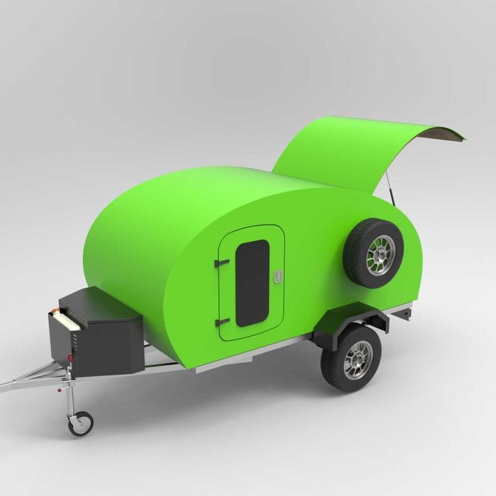 Кемпер "SOVA" v1. Проект, чертежи