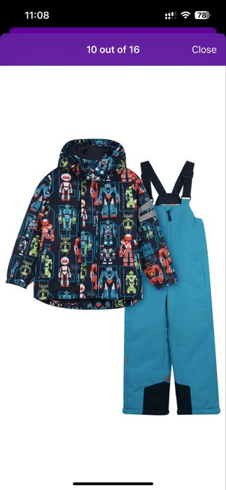 Детский лыжный костюм