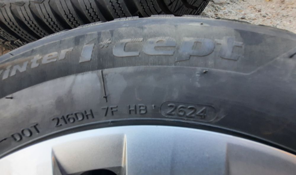 Железни джанти 5х112-15 за  VW със зимни гуми