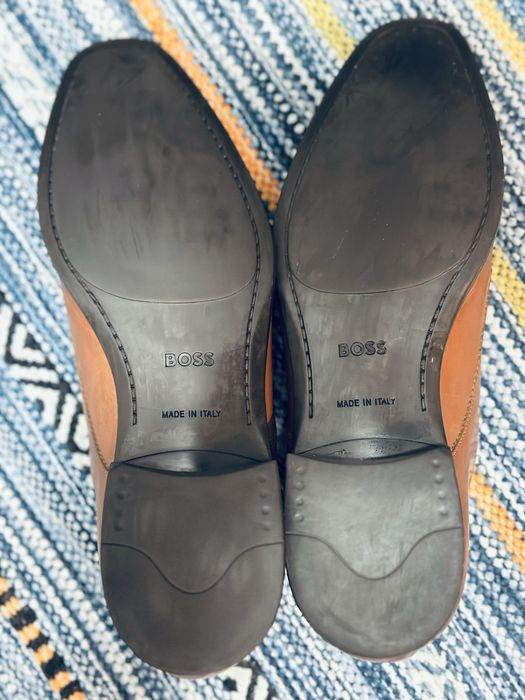 Pantofi BOSS Kensington Derby – Bej, mărimea 41