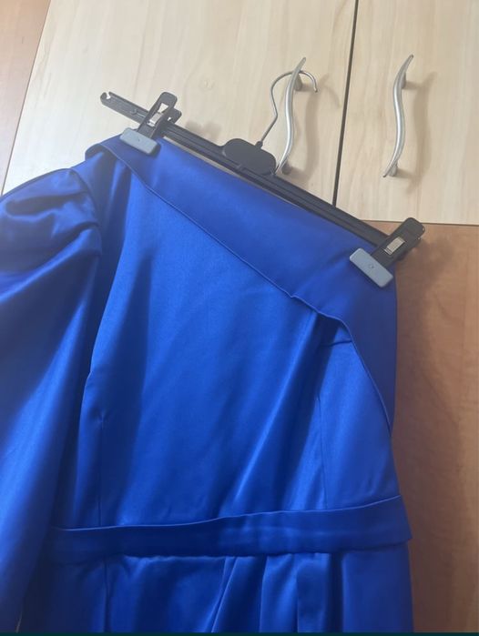 rochie lunga din satin