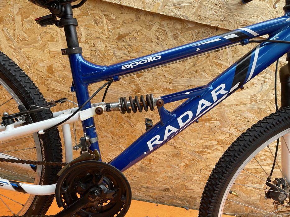 Bicicleta apollo radar frana pe disc roti 26” cu suspensii