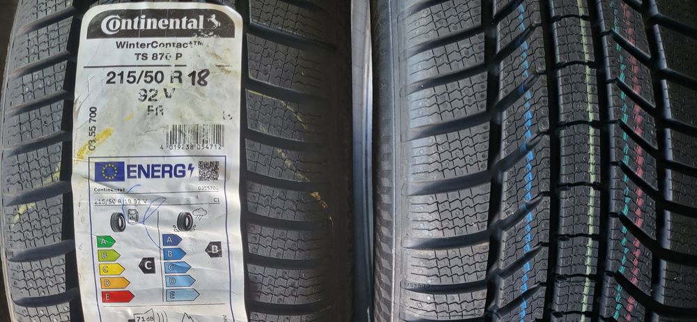2 anvelope 215 50 18 continental winter ts 870p