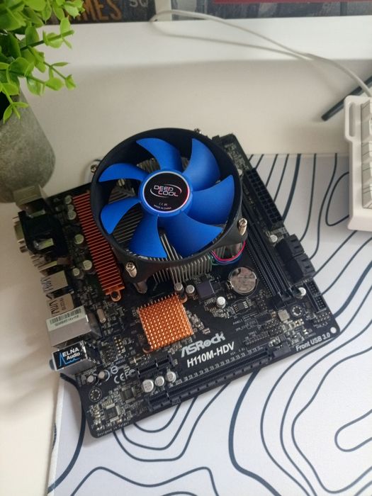 Продам комплект Материнка + Процессор + Кулер