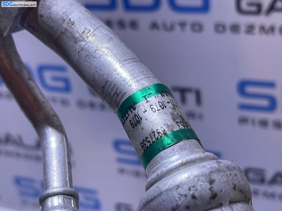 Furtun Conducta Teava Compresor AC Clima Climatronic BMW Seria 1 E81 E87 320 2.0 D M47 2004 - 2011 Cod 64536927538 6927538