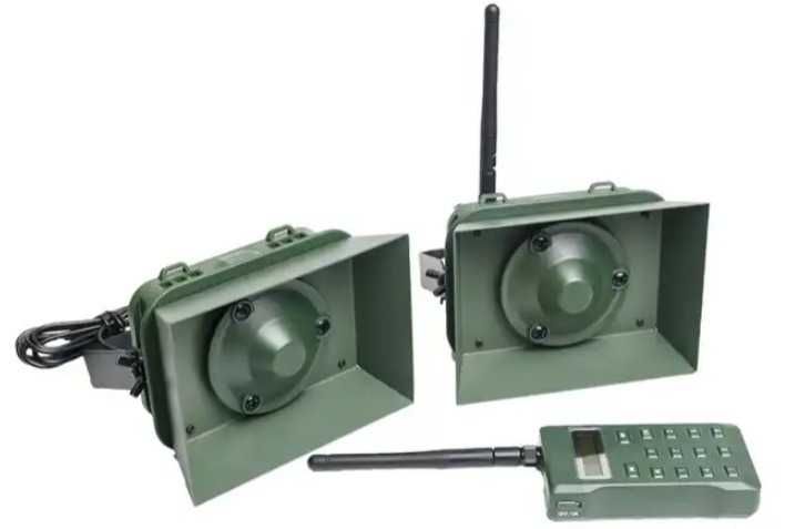 Set Chematoare electronica cu telecomanda 500m 60w + difuzor  60w