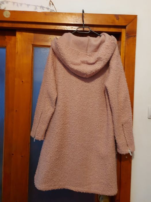 Palton damă glugă Amisu mărimea 38