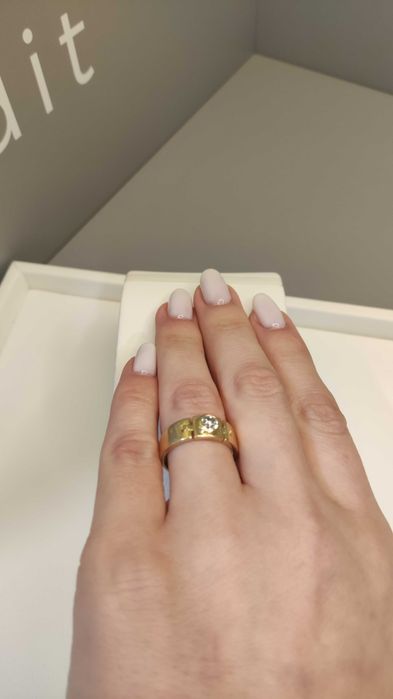 Inel aur 18 Karate cu diamant (7.70 grame) ID1425-AG2