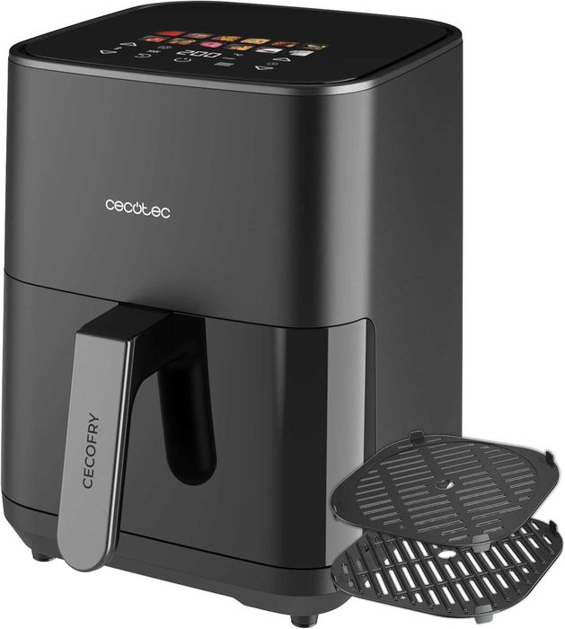 Фритюрник/Air fryer  с горещ въздух Cecotec - 4 л /грил/ 1900W