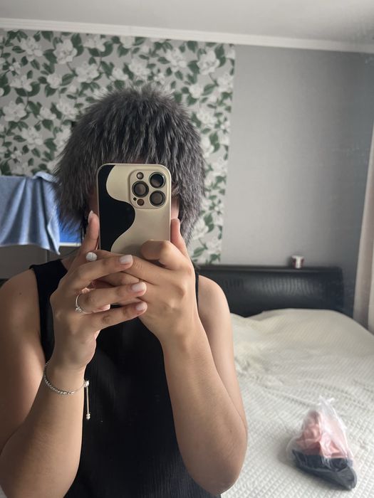 Шапка чернобурка