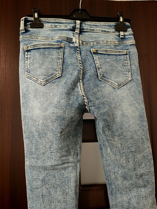 Blugi de dama casual Slim Fit/ Ripped jeans