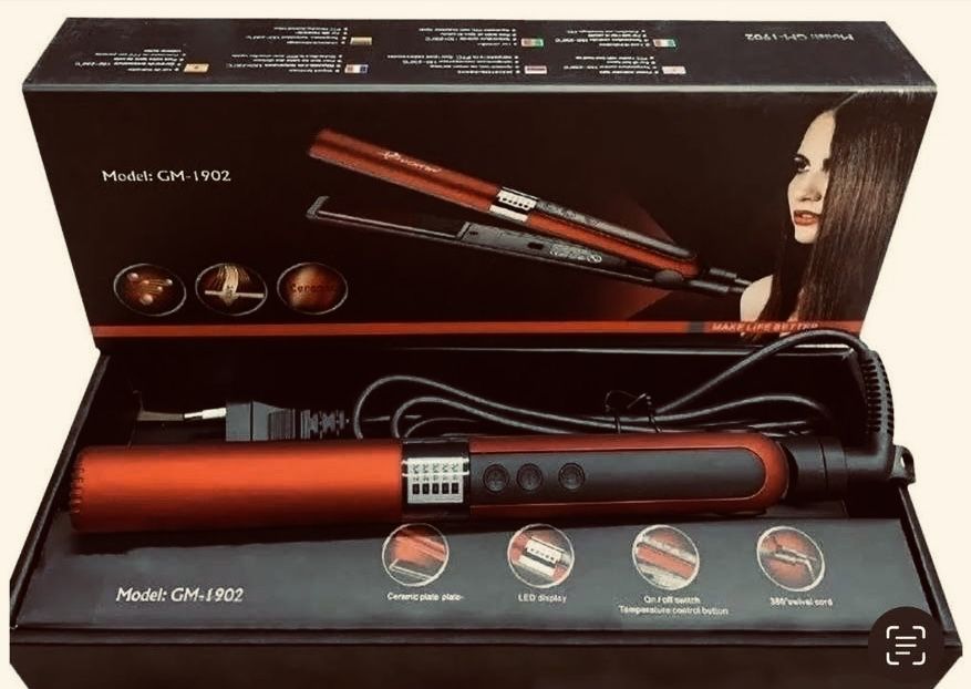 Выпрямитель, Прямые волосы