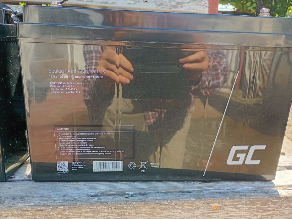 Baterie gel 12v 100A.