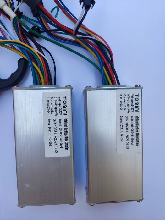 Controller universal 48v 52v 60v dual motor display set viteza 80-90km