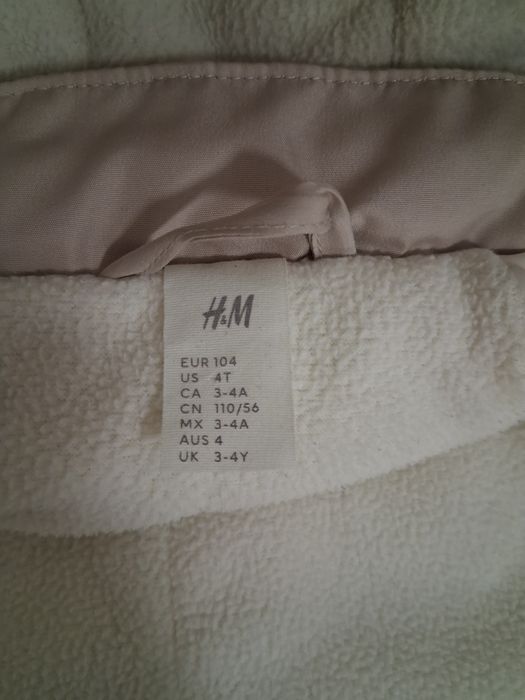 Greaca iarna H&M, mărimea 104