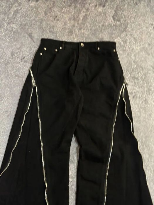 flared jeans Rick Owens black