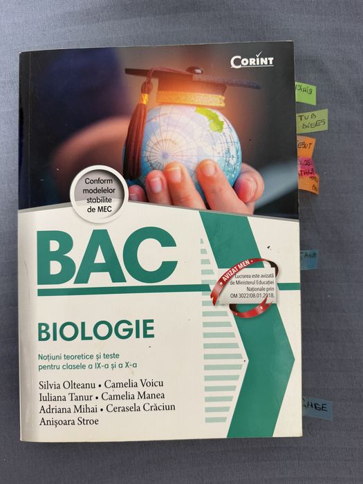Carte bac biologie