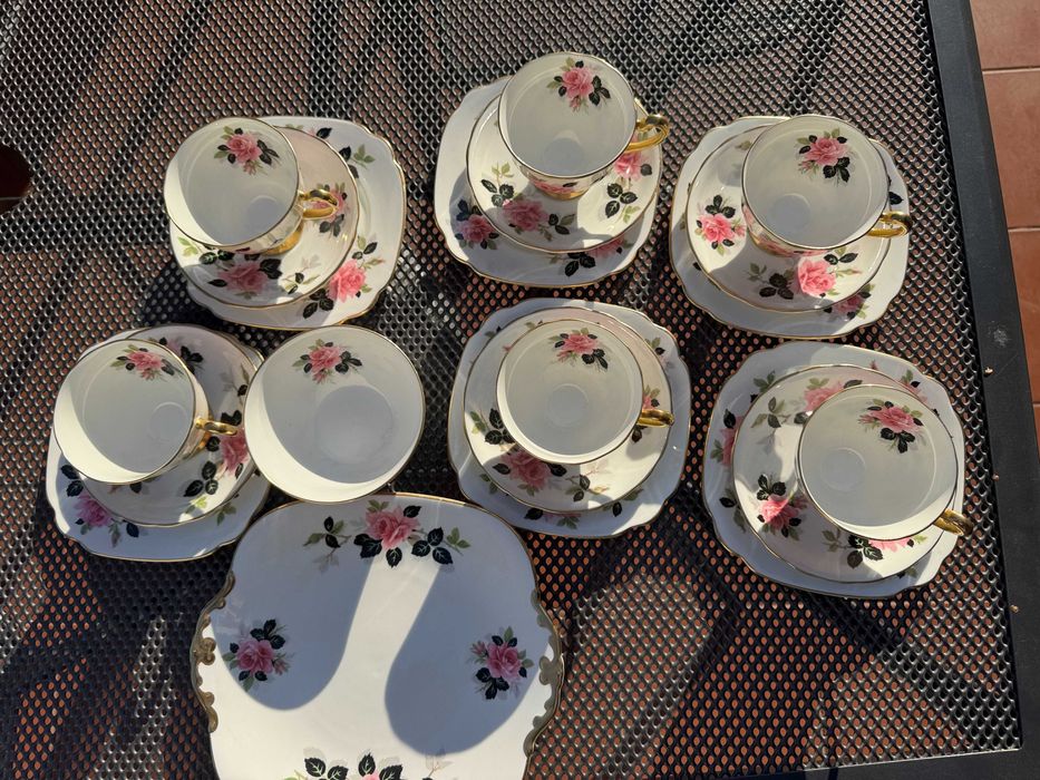 Рядък винтидж сервиз Windsor – Royal Stafford England, Bone China